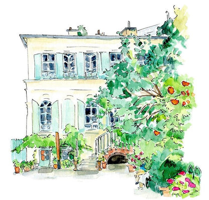 The Little(r) Museums of Paris: An Illustrated Guide to the City's Hidden Gems - Hardcover