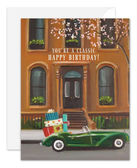 You're A Classic Birthday Card – Art Print by Janet Hill