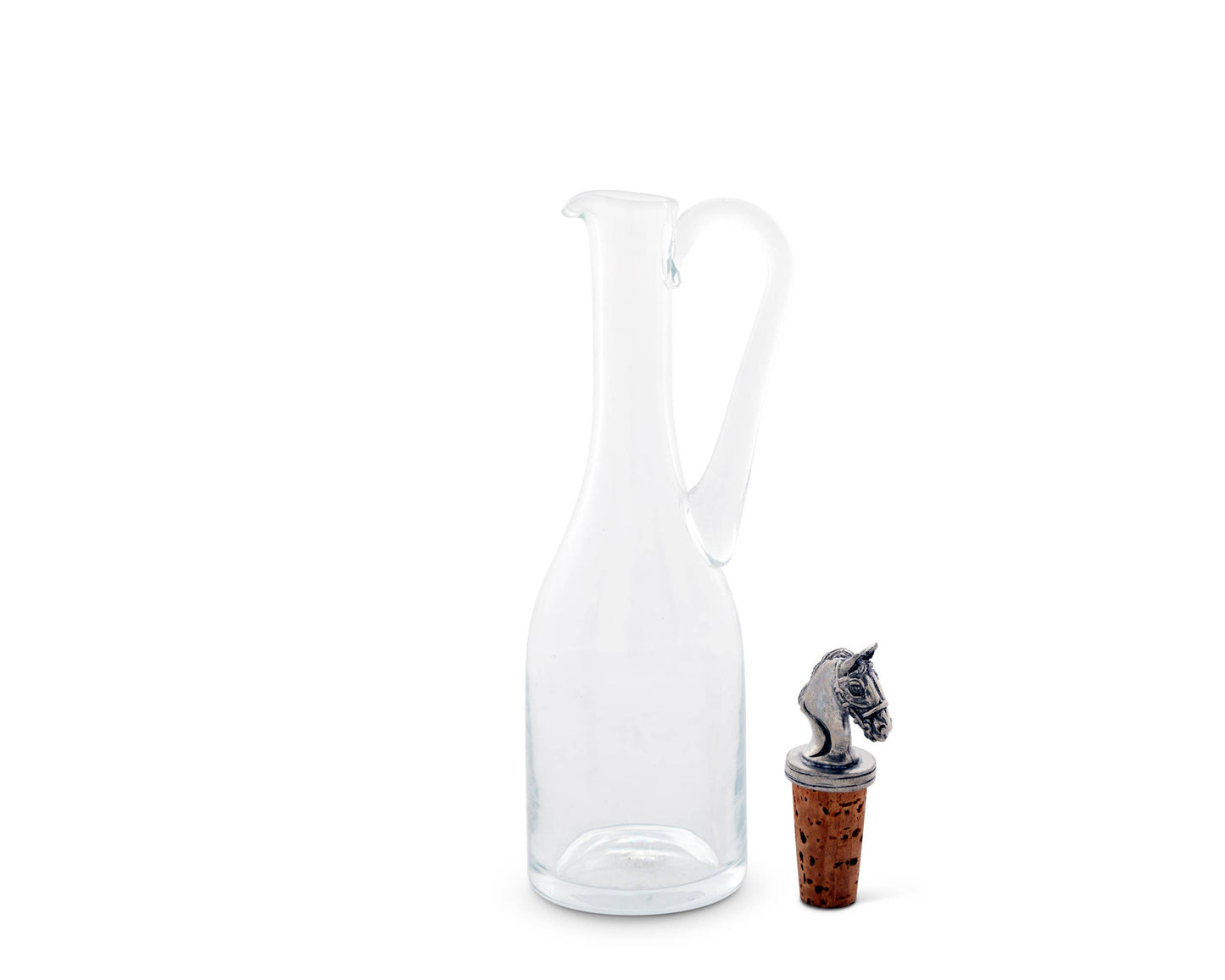 Cruet Bottle with Horse Head Cork Stopper - IN STORE OR LOCAL PICK UP ONLY