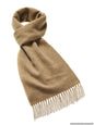 Camel Merino Wool Scarf - Made in England