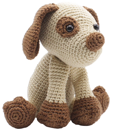 Puppy Dog Stuffed Animal Crochet Kit