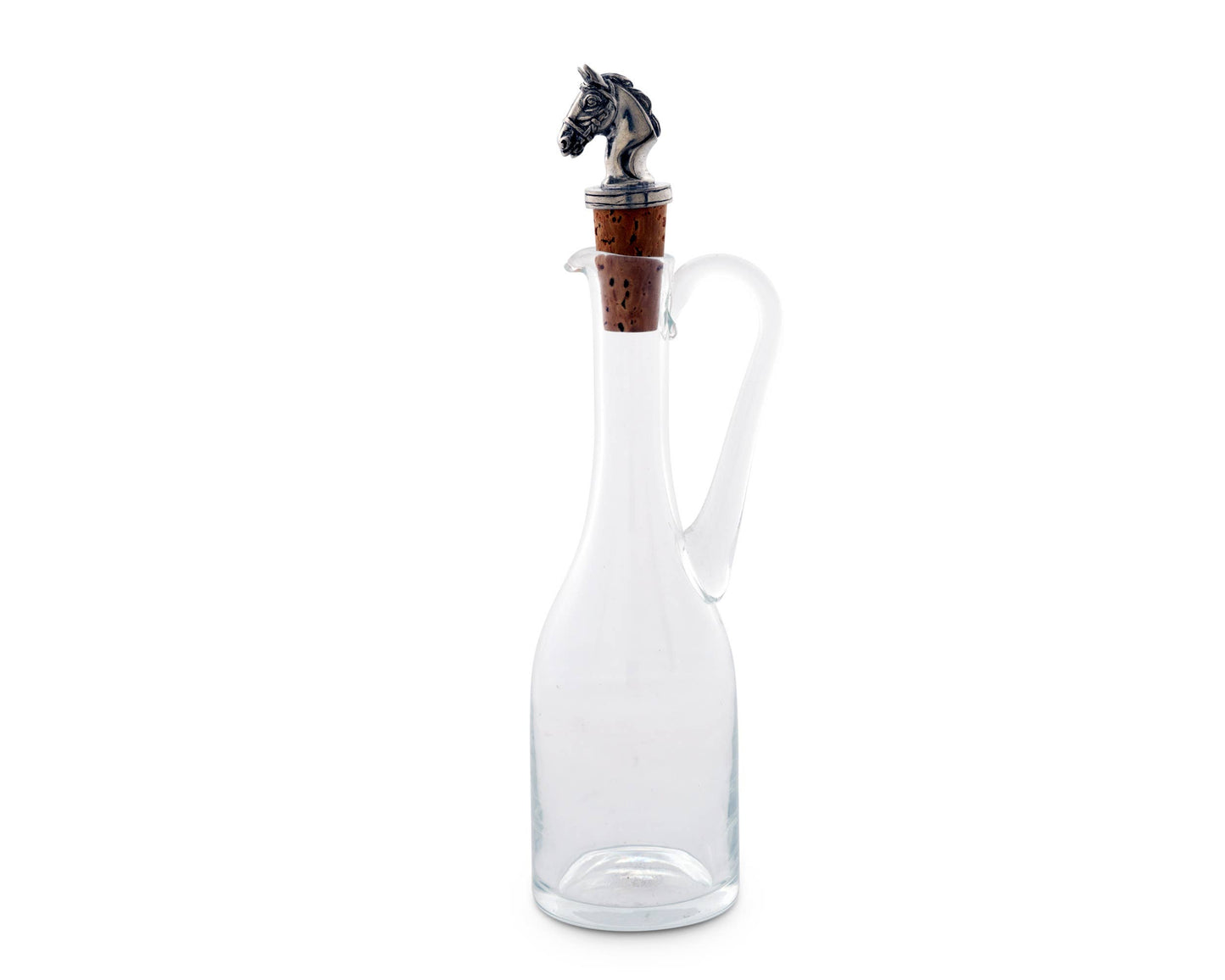 Cruet Bottle with Horse Head Cork Stopper - IN STORE OR LOCAL PICK UP ONLY