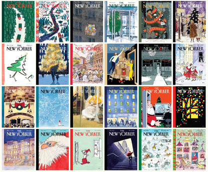 New Yorker Advent Calendar 2nd Edition - Set of 24 Mini Puzzles