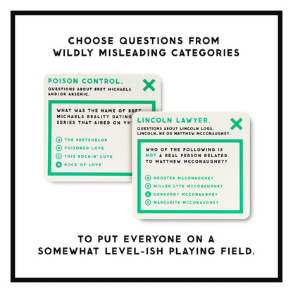 Incredibly Pointless Trivia Game - Brass Monkey