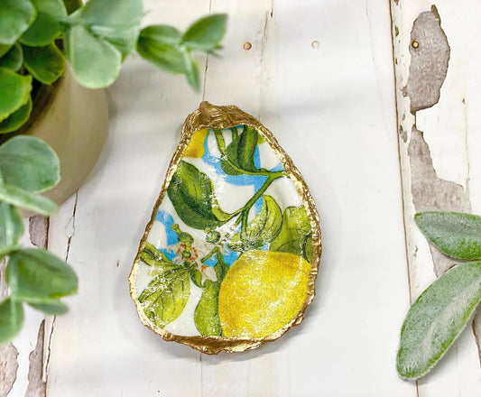 Lemon Tree Oyster Trinket Dish