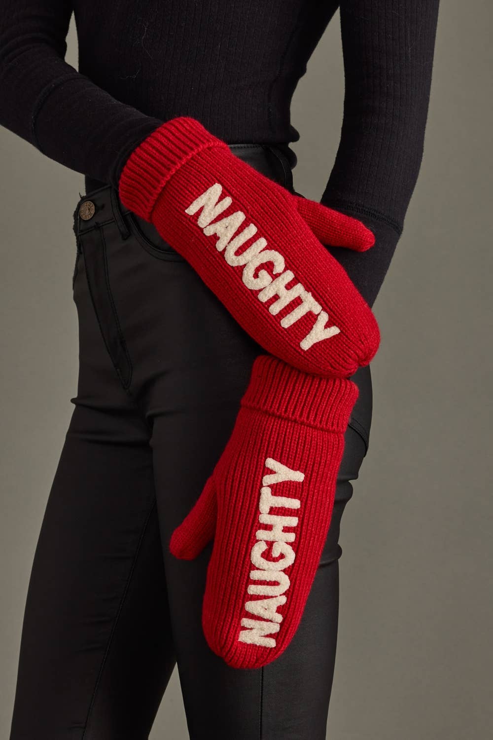 Naughty Knit Mittens