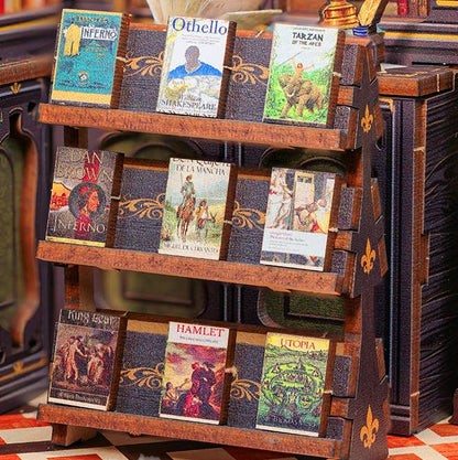 Owl Bookstore Book Nook Kit