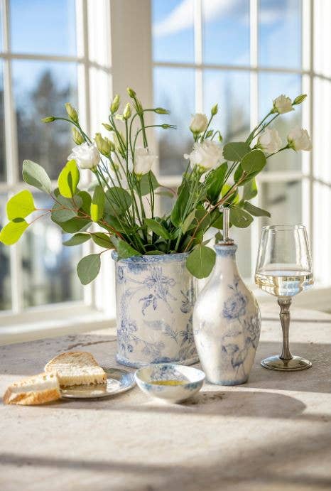 Giulietta Blue Utensil Holder