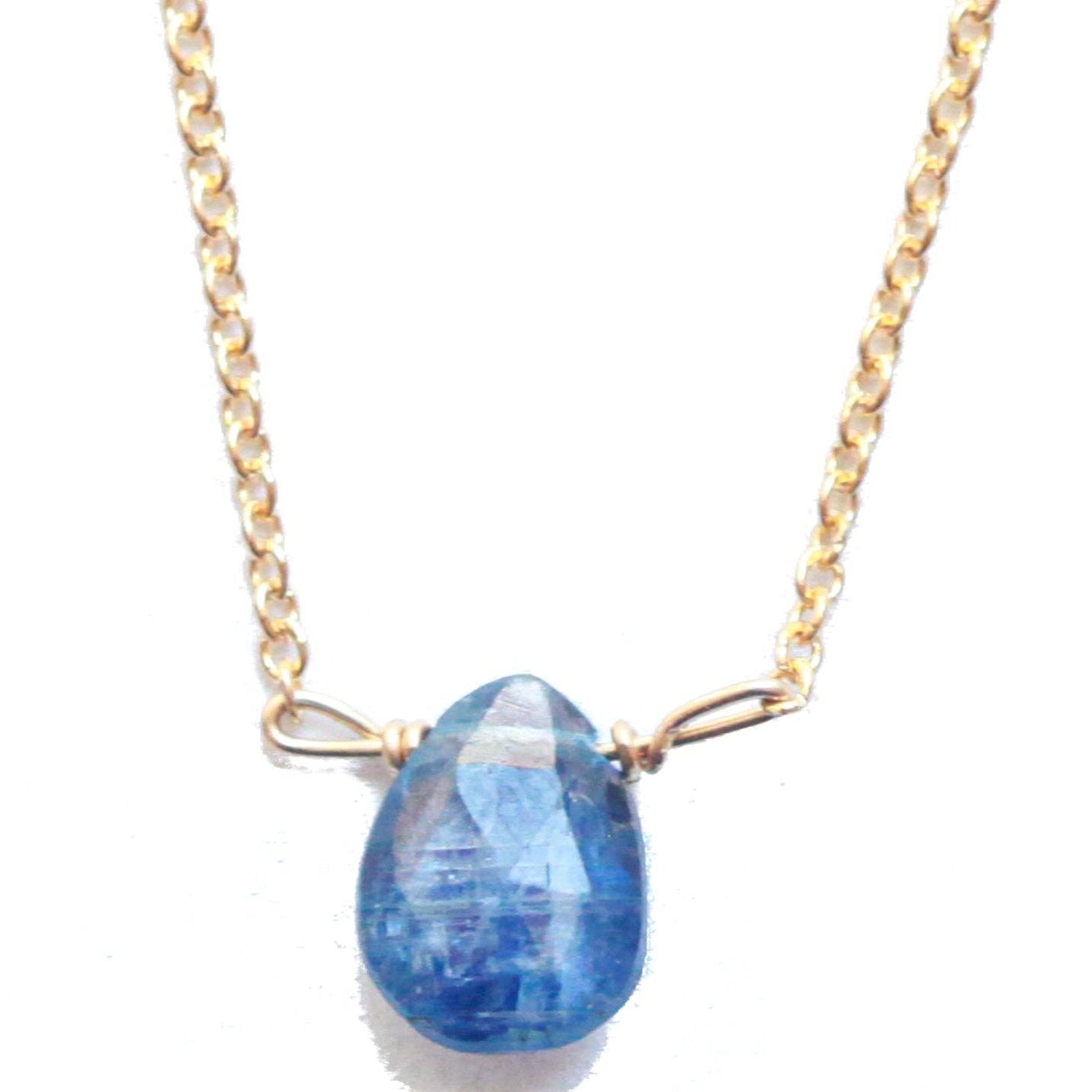 Kyanite Gemstone 14kt Gold Fill Necklace