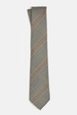 Brown Glen Plaid 100% Cotton Necktie
