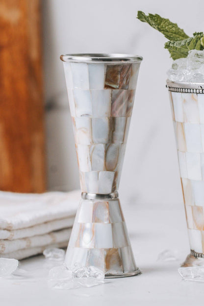 Mother of Pearl Japanese Style Jigger