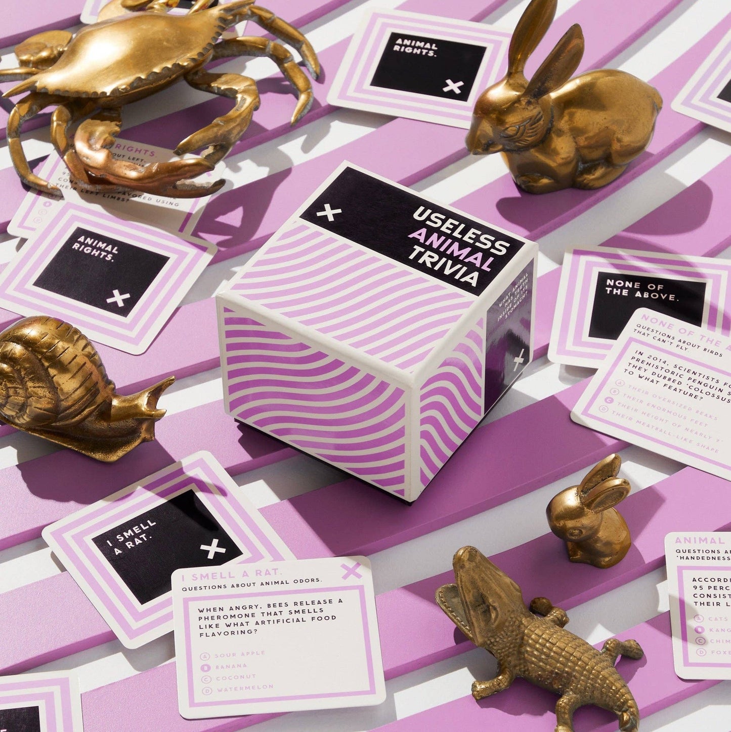 Brass Monkey Useless Animal Trivia Game