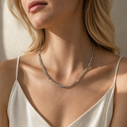 Labradorite Gemstone Necklace