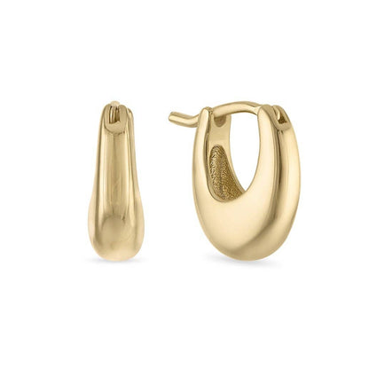 14kt Gold Vermeil Huggie Earrings