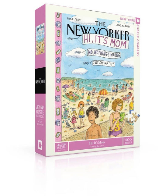Hi, It's Mom - The New Yorker 500 Piece Jigsaw Puzzle