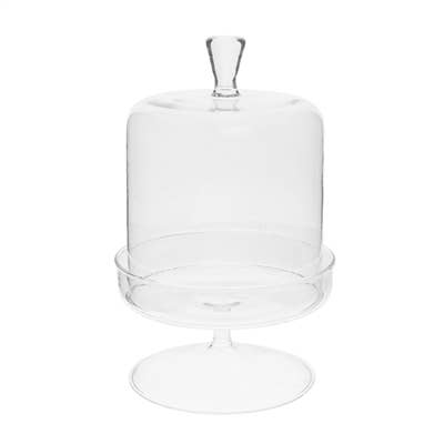 Glass Dome & Pedestal IN STORE OR LOCAL PICK UP ONLY