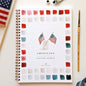 Americana Watercolor Workbook by Watercolor Artist Emily Lex
