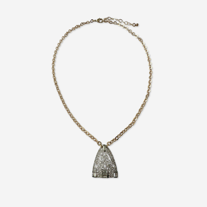 The Gigi - Vintage Refashioned Rhinestone Art Deco Necklace