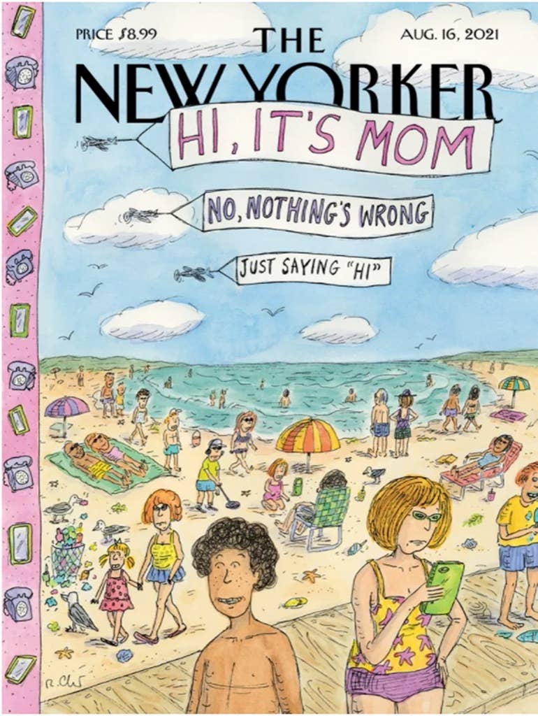 Hi, It's Mom - The New Yorker 500 Piece Jigsaw Puzzle