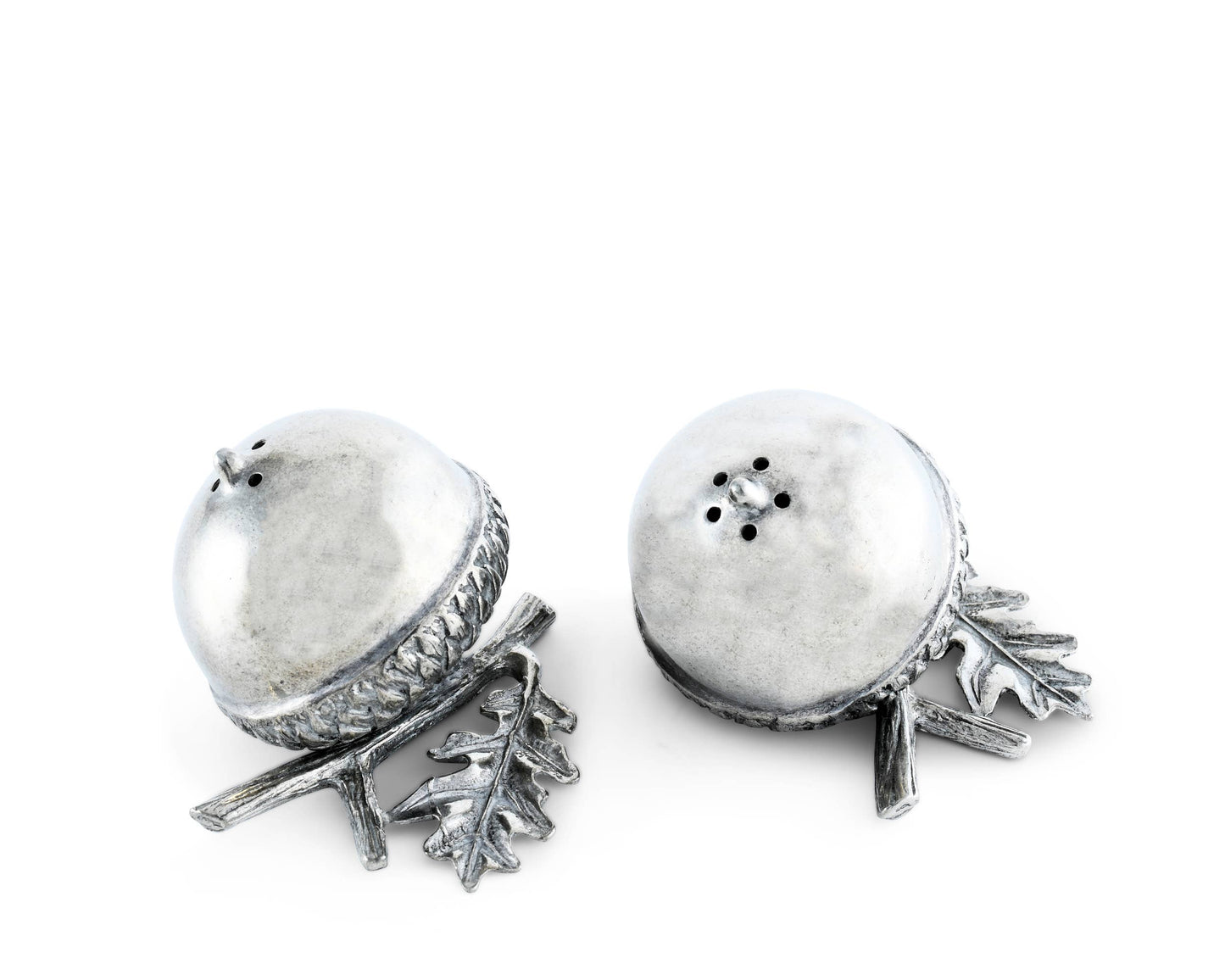 Acorn Pewter Salt & Pepper Set