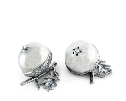Acorn Pewter Salt & Pepper Set