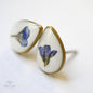 Forget-Me-Not Teardrop Studs
