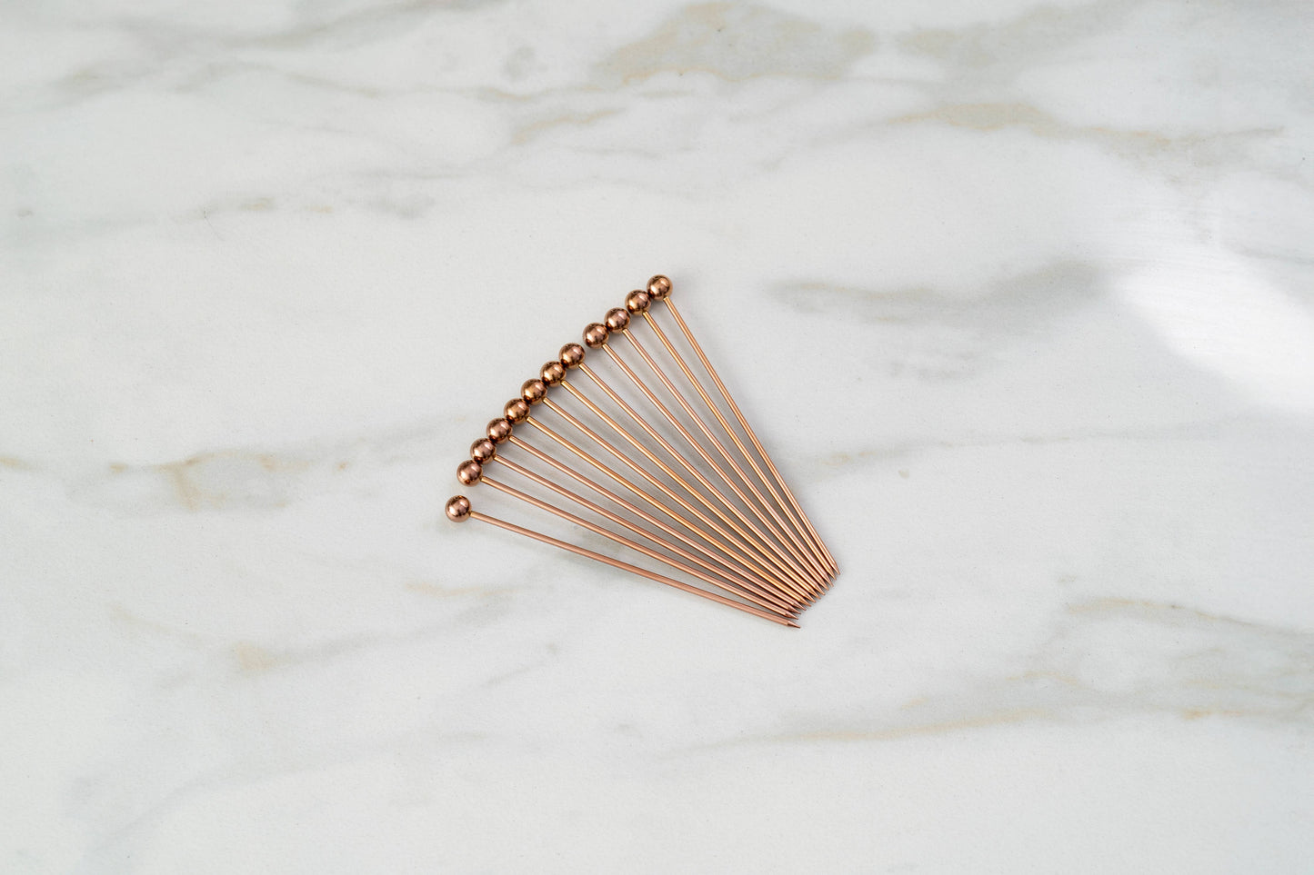 Copper Cocktail Picks 12 Piece