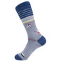 "Slap Shot" - Soxfords NY Hockey Themed Men's Pima Socks