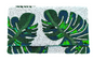 Topical Leaves Beaded Crossbody Clutch