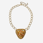 The Betty - Refashioned Vintage Topaz Rhinestone Necklace