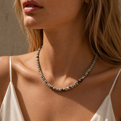 Dalmatian Jasper Necklace
