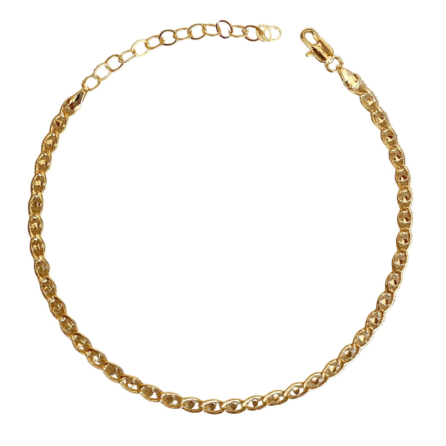 18k Gold Filled Mariner Anklet