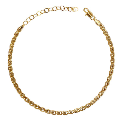 18k Gold Filled Mariner Anklet
