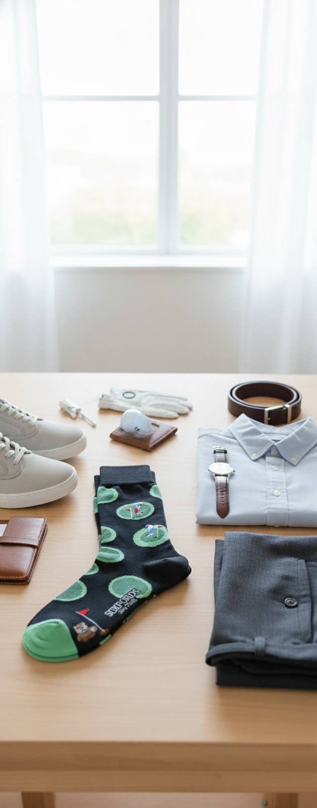 Golf Themed Cotton SOXFORDS Socks