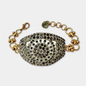 The Clementine Bracelet - Refashioned Vintage Rhinestone Bracelet