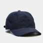Speckled Navy Blue Wool Baseball Hat