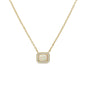 Natural Opal 14k Gold Vermeil Pendant Necklace