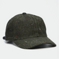 Speckled Dark Green Wool Baseball Hat