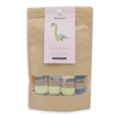 Brontosaurus Stuffed Animal Crochet Kit