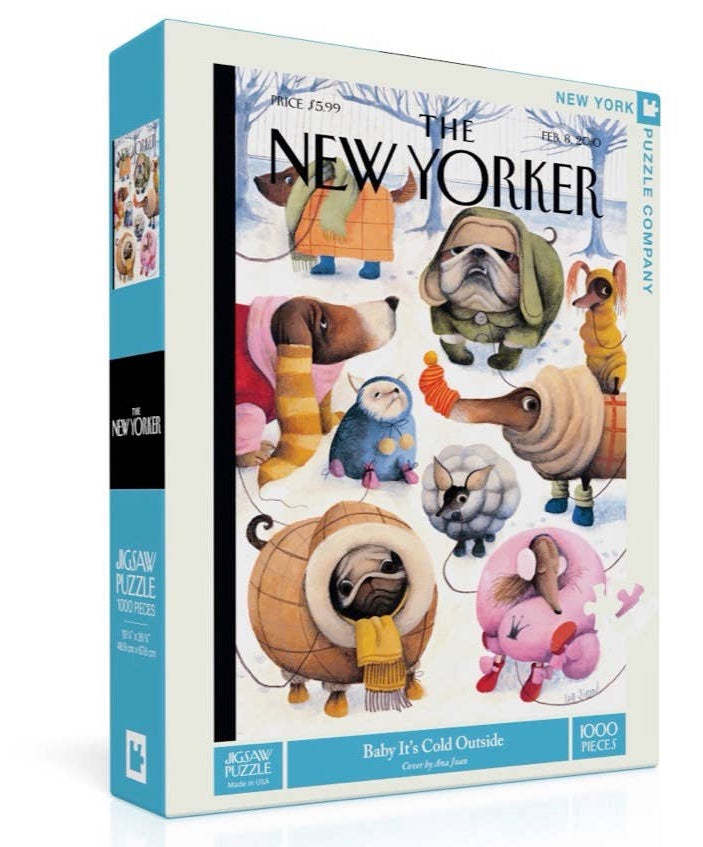 "Baby It's Cold Outside" The New Yorker 1000 Piece Jigsaw Puzzle