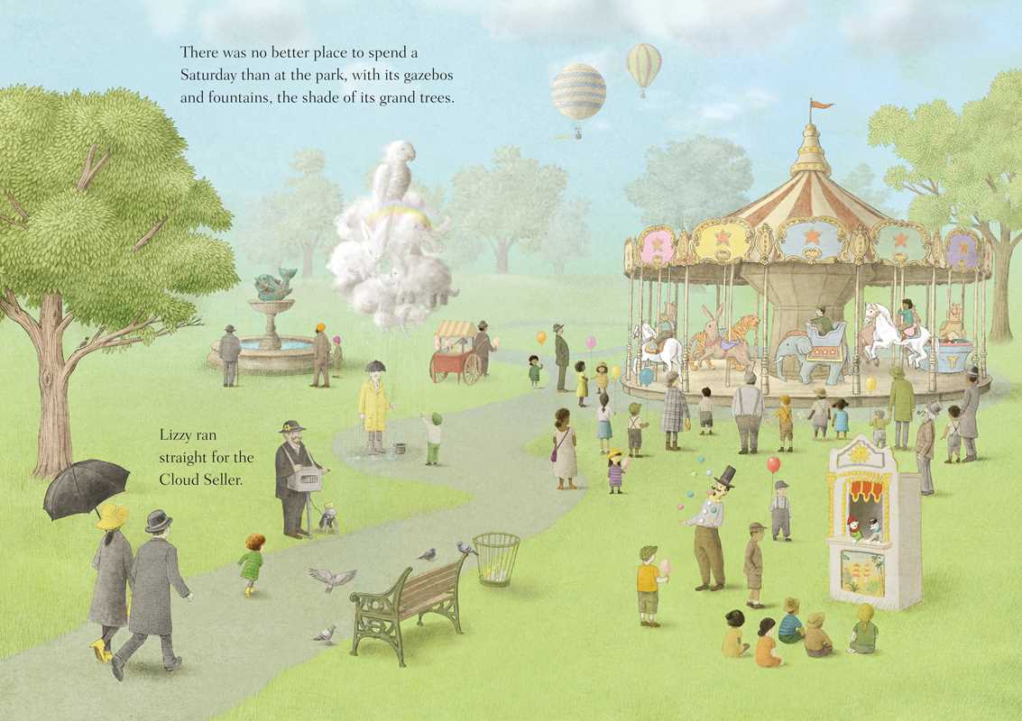 Lizzy and the Cloud by Terry & Eric Fan - Hardcover