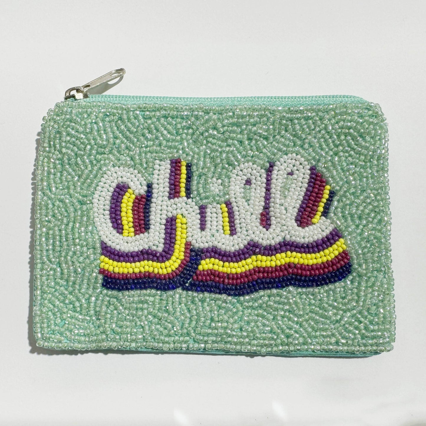 Chill Mini Beaded Coin Purse