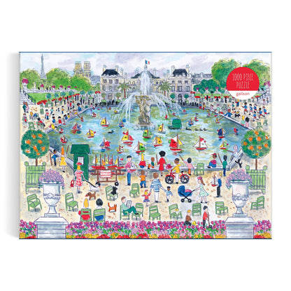 Springtime in Paris 1000 Piece Puzzle by Artist Michael Storrings