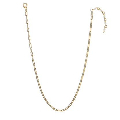 1961 Mexican 5 Centavos Coin 14kt Gold Vermeil Paper Clip Necklace
