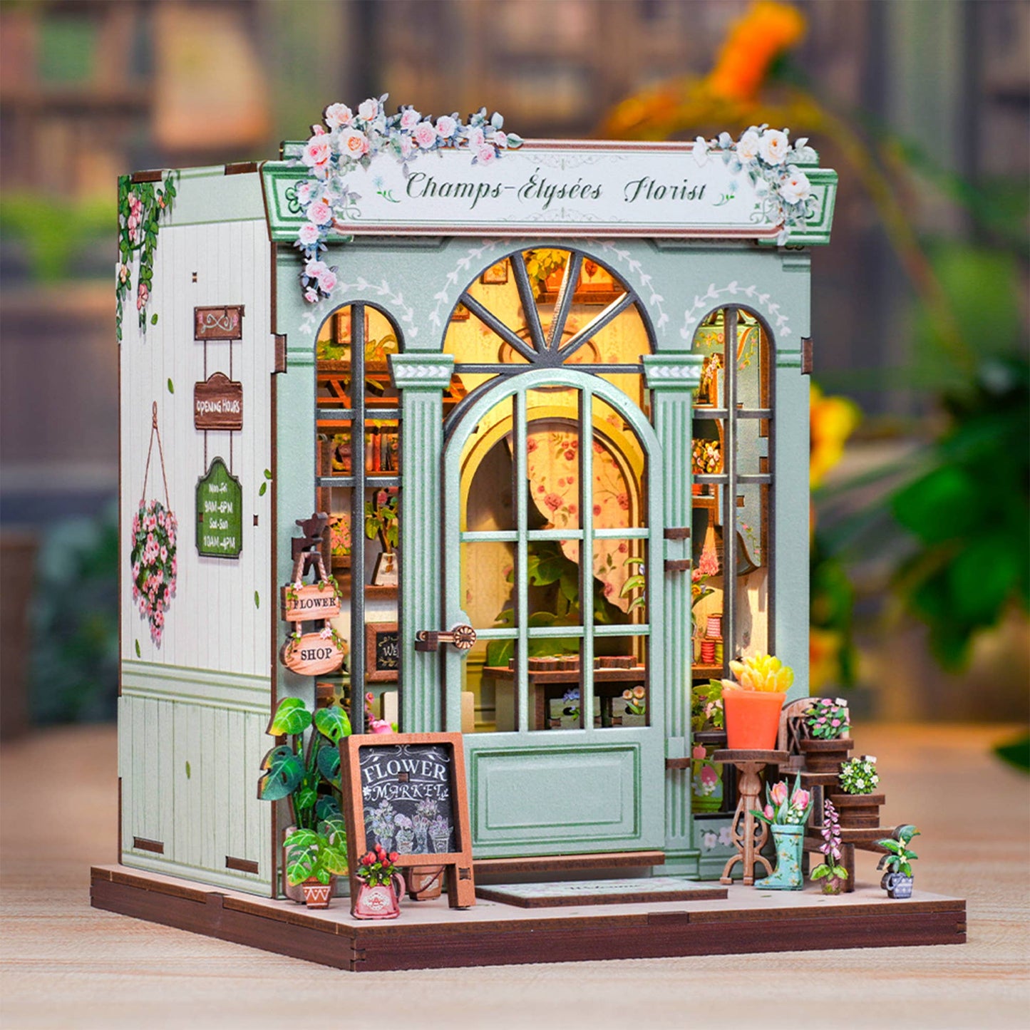 Champs-Élysées Florist Book Nook Kit