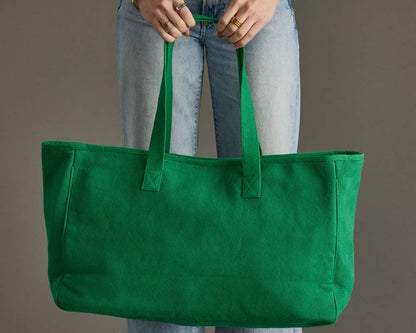 Green & Pink Ho Ho Ho Tote