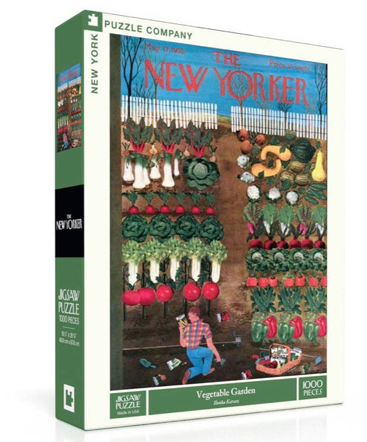 Vegetable Garden - The New Yorker 1000 Piece Jigsaw Puzzle