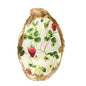 Strawberry Fields Handmade Decoupaged Oyster Shell Trinket Dish