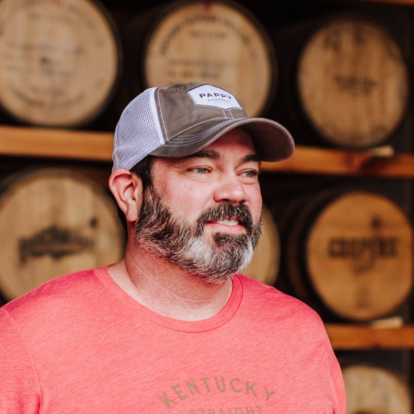 Pappy & Company Graphite Gray Twill Trucker Hat