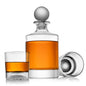 Country Club Golf Crystal Whiskey Decanter & Glasses Set